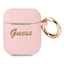 Picture of Guess GUA2SSSI AirPods cover różowy|pink Silicone 