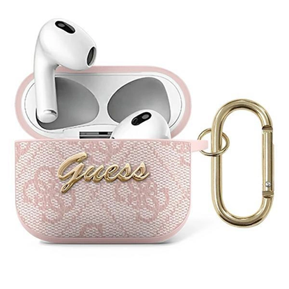 Picture of Guess GUA34GSMP AirPods 3 cover rÃ³Å¼owy|pink 4G S