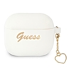 Изображение Guess case for Airpods 3 GUA3LSCHSH white Silicone