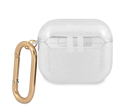 Изображение GUA3UCG4GT Guess 4G TPU Glitter Case for Airpods 3
