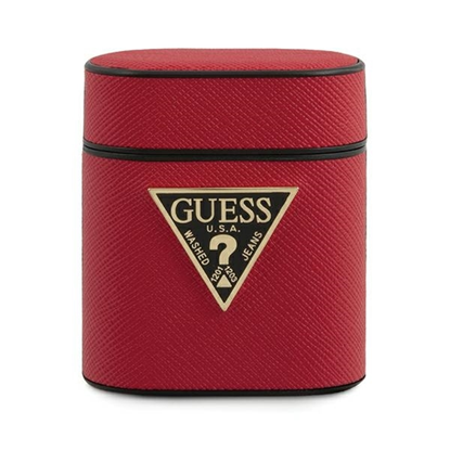 Изображение Guess GUACA2VSATMLRE AirPods cover red Saffiano