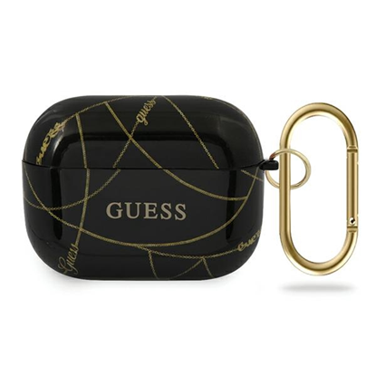 Изображение Guess GUACAPTPUCHBK AirPods Pro cover czarny|black