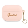 Picture of Guess GUAPLSCHSP AirPods Pro cover różowy|pink Sil