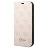 Picture of Guess GUBKP14XHG4SHP iPhone 14 Pro Max 6,7" różowy/pink book 4G Vintage Gold Logo | GUESS