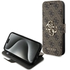 Picture of Guess GUBKP15X4GMGBR iPhone 15 Pro Max 6.7" brzowy/brown book 4G Metal Logo