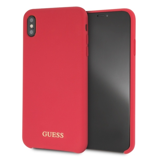 Изображение Guess GUHCI65LSGLRE iPhone Xs Max red hard case Si