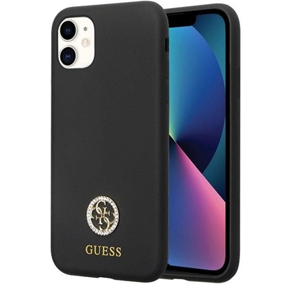 Attēls no Guess GUHCN614DGPK Case for iPhone 11 | Xr - Black