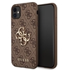 Picture of GUHCN614GMGBR Guess PU 4G Metal Logo Case for iPho
