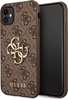 Picture of GUHCN614GMGBR Guess PU 4G Metal Logo Case for iPho