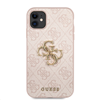 Picture of Guess GUHCN614GMGPI iPhone 11 6,1" / Xr różowy/pink hardcase 4G Big Metal Logo | GUESS