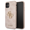 Picture of Guess GUHCN614GMGPI iPhone 11 6,1" / Xr różowy/pink hardcase 4G Big Metal Logo | GUESS