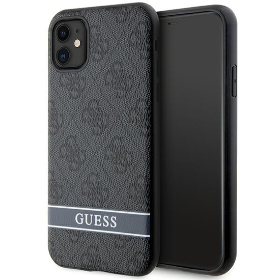 Изображение Guess GUHCN61P4SNK iPhone 11 | Xr szary|grey hardc