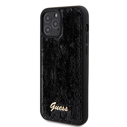 Attēls no Guess Sequin Script Logo Case for iPhone 12|12 Pro