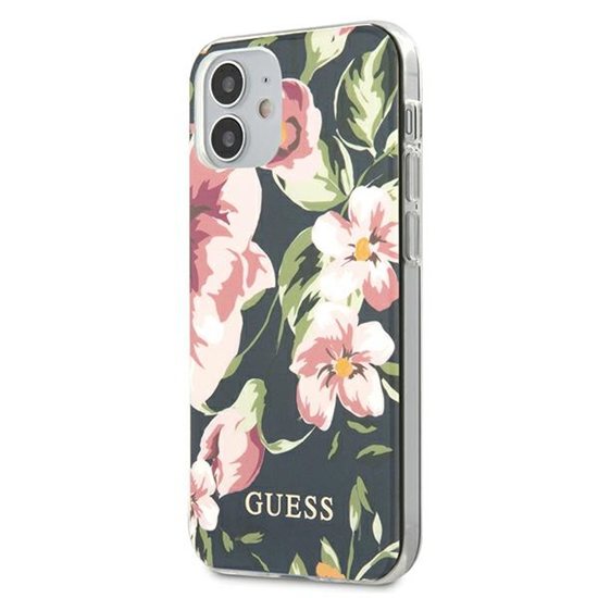 Изображение Guess GUHCP12SIMLFL03 iPhone 12 mini 5,4" granatow