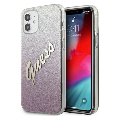 Изображение Guess GUHCP12SPCUGLSPI iPhone 12 mini 5,4" różowy|