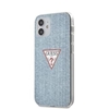 Picture of Guess Apple iPhone 12 mini 5.4'' PC/TPU Denim Triangle Cover Light Blue