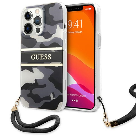 Изображение Guess GUHCP13LKCABBK iPhone 13 Pro | 13 6,1" czarn