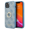 Picture of Guess Guess GUHCP13S4GMRBL iPhone 13 mini 5,4" niebieski/blue hardcase 4G with ring stand