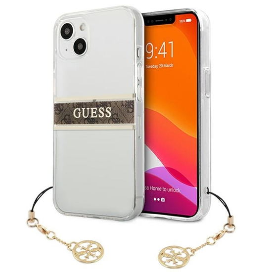 Изображение Guess GUHCP13SKB4GBR iPhone 13 mini 5,4" Transpare