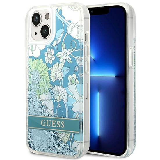 Изображение Guess GUHCP14MLFLSN iPhone 14 Plus 6,7" zielony|gr