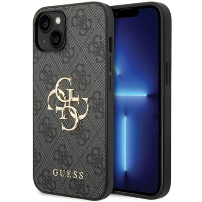 Attēls no Guess PU Leather 4G Metal Logo Case for Apple iPhone 15 Plus
