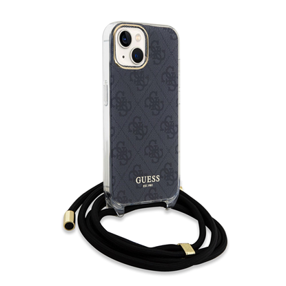 Изображение Guess IML 4G Printed Crossbody Case for iPhone 15 