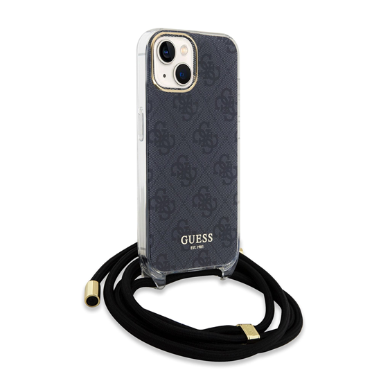 Изображение Guess IML 4G Printed Crossbody Case for iPhone 15 
