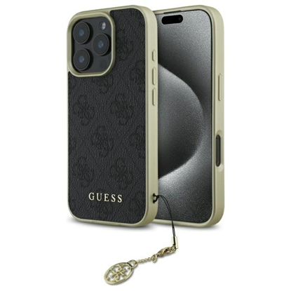 Изображение Guess GUHCP16LGF4GGR iPhone 16 Pro 6.3"   czarny|b