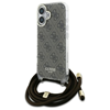 Picture of Guess IML 4G Printed Crossbody Strap Case for Apple iPhone 16