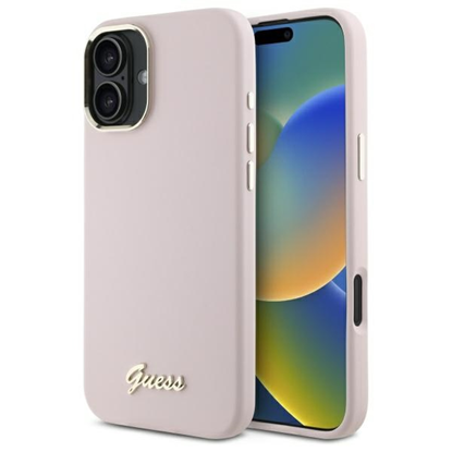 Изображение Guess GUHCP16SSMBSLP iPhone 16 6.1"       różowy|p