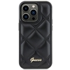 Изображение Guess Guess GUHCS23FEPSQSQSK S23 FE S711 black/black hardcase Quilted Metal Logo