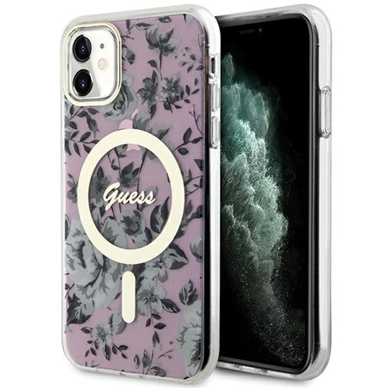 Изображение Guess GUHMN61HCFWSP iPhone 11 | Xr 6.1" pink|pink 