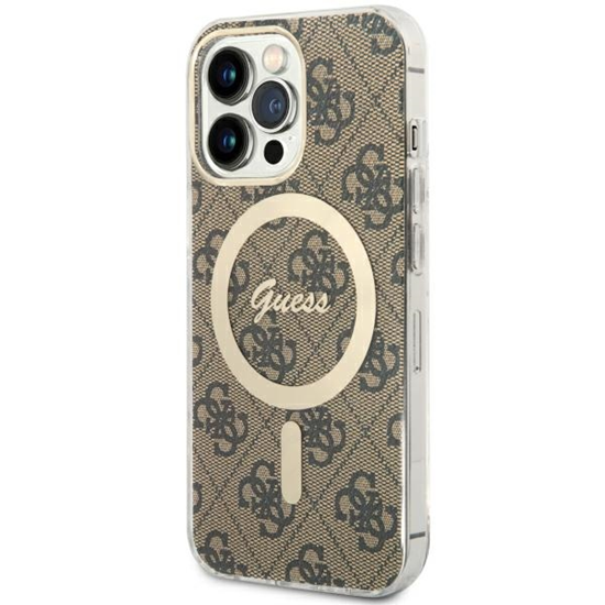 Picture of Guess GUHMP13LH4STW iPhone 13 Pro | 13 6.1" brązow