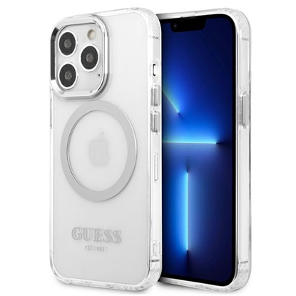 Изображение Guess GUHMP13LHTRMS iPhone 13 Pro | 13 6,1" srebrn