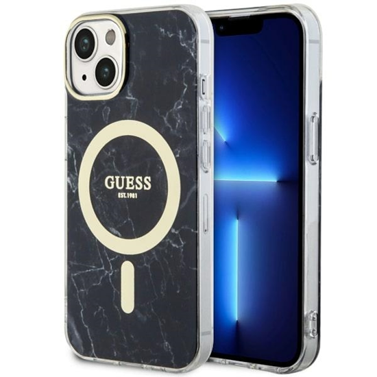 Picture of Guess GUHMP14SPCUMAK iPhone 14 6.1" czarny|black h