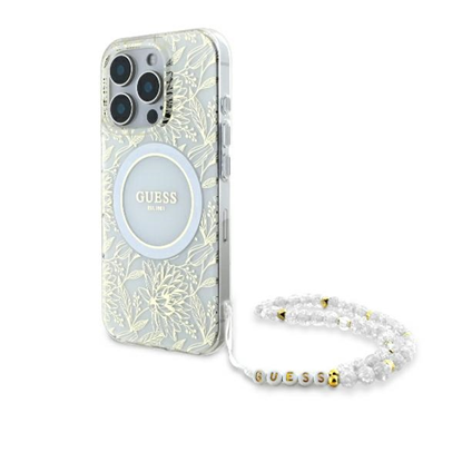Изображение Guess GUHMP16LHCPOFPH iPhone 16 Pro 6.3" biały|whi