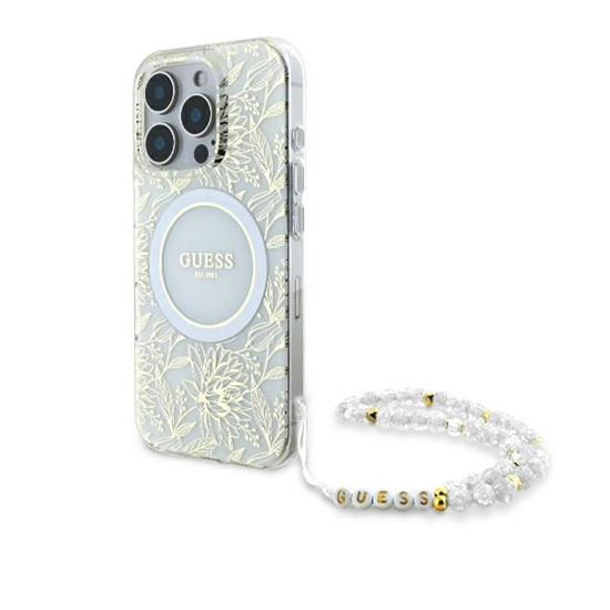 Изображение Guess GUHMP16LHCPOFPH iPhone 16 Pro 6.3" biały|whi