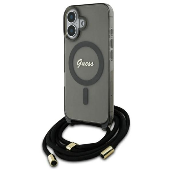 Изображение Guess GUHMP16SHCTSGNSK iPhone 16 6.1"     czarny|b