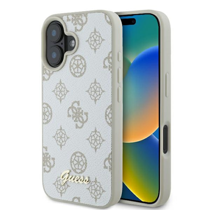 Изображение Guess GUHMP16SPGPYSH iPhone 16 6.1" biały|white ha