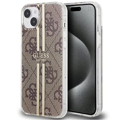 Изображение Guess IML 4G Gold Stripe case for iPhone 15 Plus |