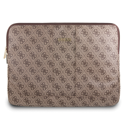 Picture of Guess sleeve GUCS134GB 13" brown 4G Uptown