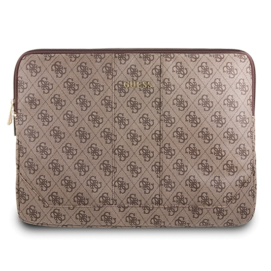 Picture of Guess sleeve GUCS134GB 13" brown 4G Uptown
