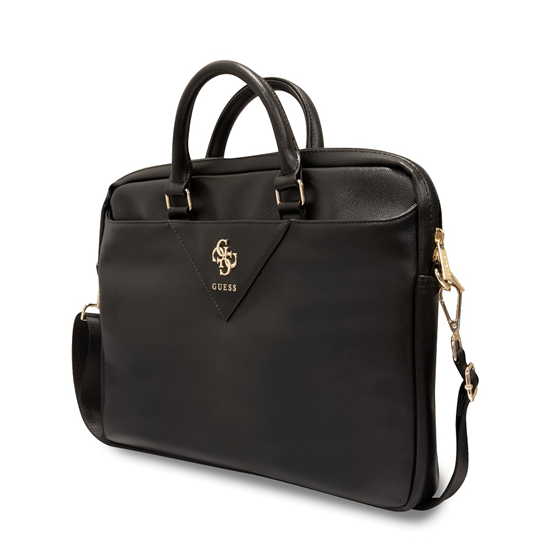 Изображение Torba Guess Guess Triangle 4G Computer Bag - Torba na notebooka 15" / 16" (czarny)
