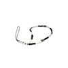 Picture of Guess Strap GUSTBCKH black-white Heishi Beads