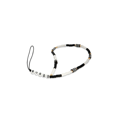 Attēls no Guess Strap GUSTBCKH black-white Heishi Beads