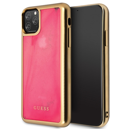 Attēls no Guess GUHCN65GLTRPI iPhone 11 Pro Max pink hard ca