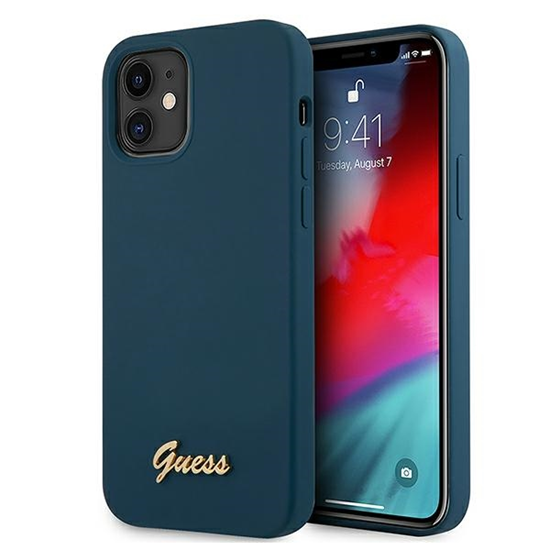 Изображение Guess GUHCP12SLSLMGBL iPhone 12 mini 5,4" niebiesk