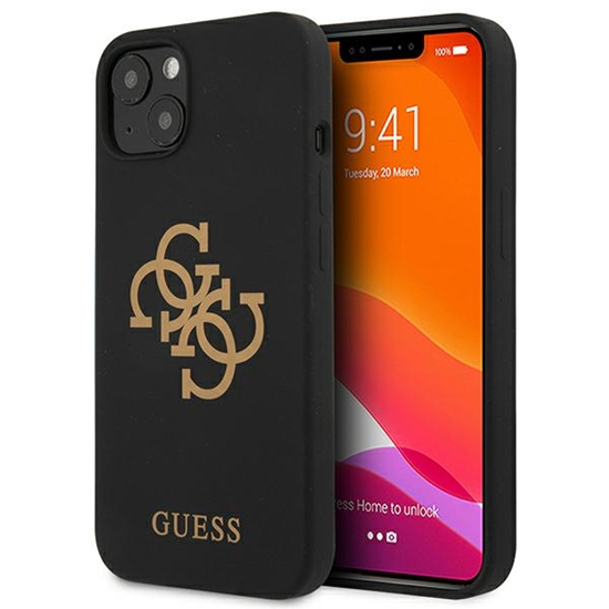 Изображение Guess GUHCP13MLS4GGBK iPhone 13 6,1" czarny|black 