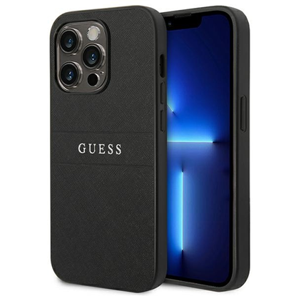 Изображение Guess GUHCP14LPSASBBK Back Case for Apple iPhone 14 Pro