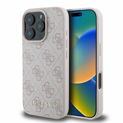 Attēls no Guess GUHCP16LG4GFPI Back Case for Apple iPhone 16 Pro